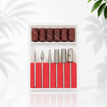 KIT FRESAS PARA TORNO DE UÑAS 6 PIEZAS