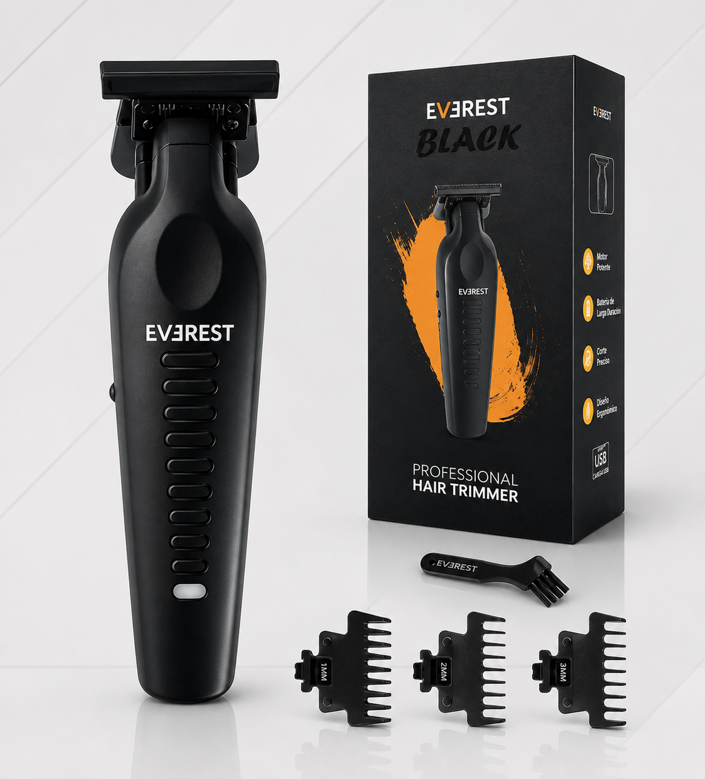 TRIMMER EVEREST BLACK