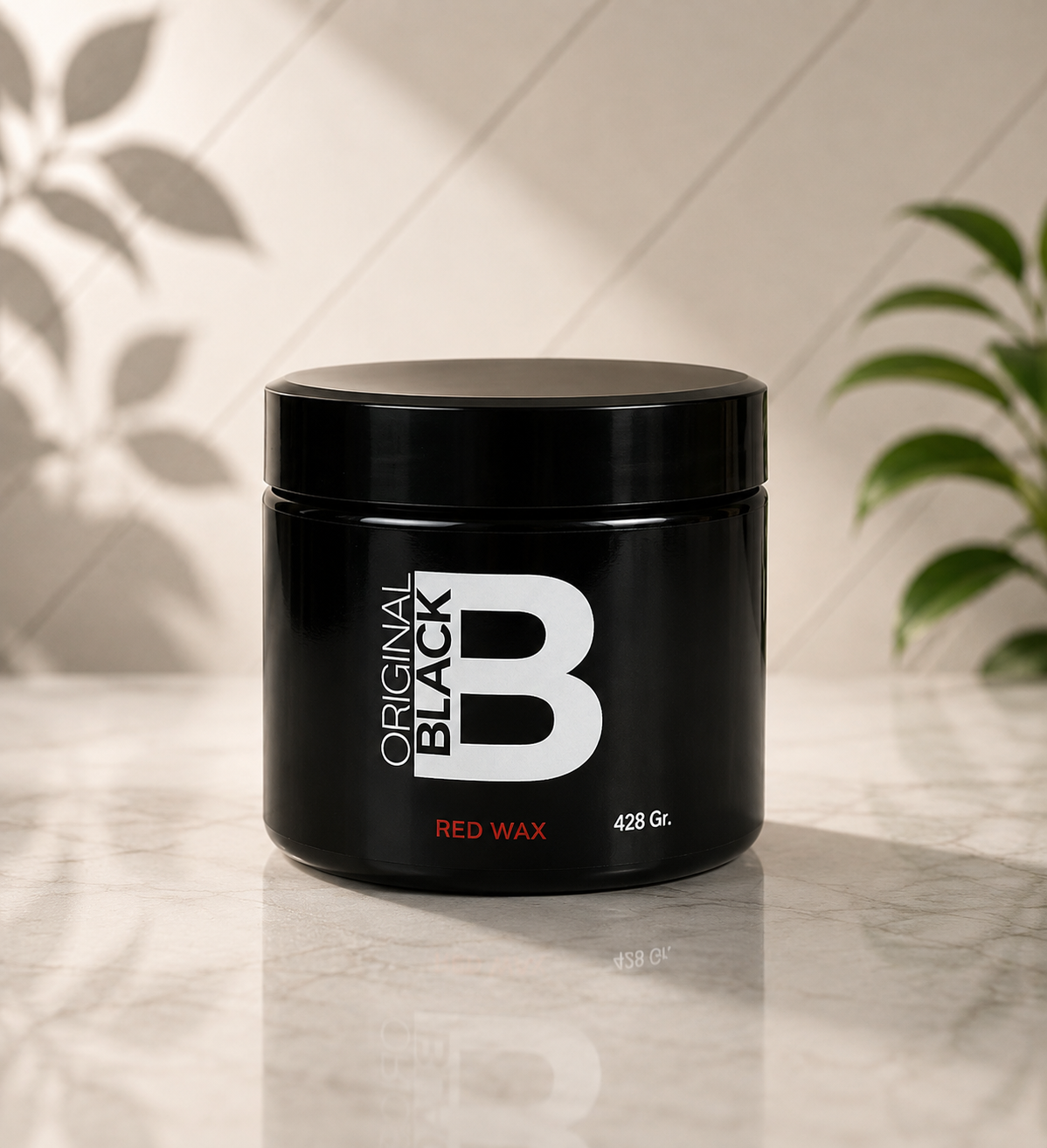POMADA RED WAX ORIGINAL BLACK PREMIUM 428G