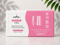TIPS SOFT GEL PARIS NIGHT SET REGULAR CUADRADA