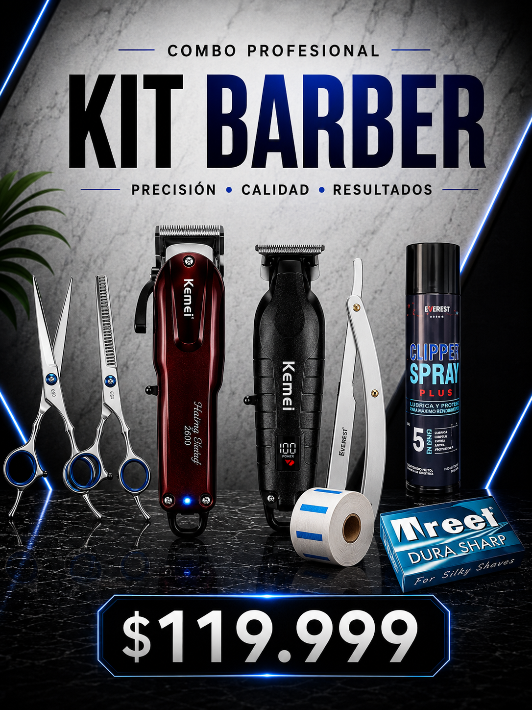 COMBO BARBERIA INICIAL