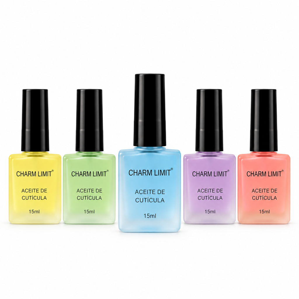 ACEITE DE CUTÍCULA 15ML CHARM LIMIT sobre fondo blanco