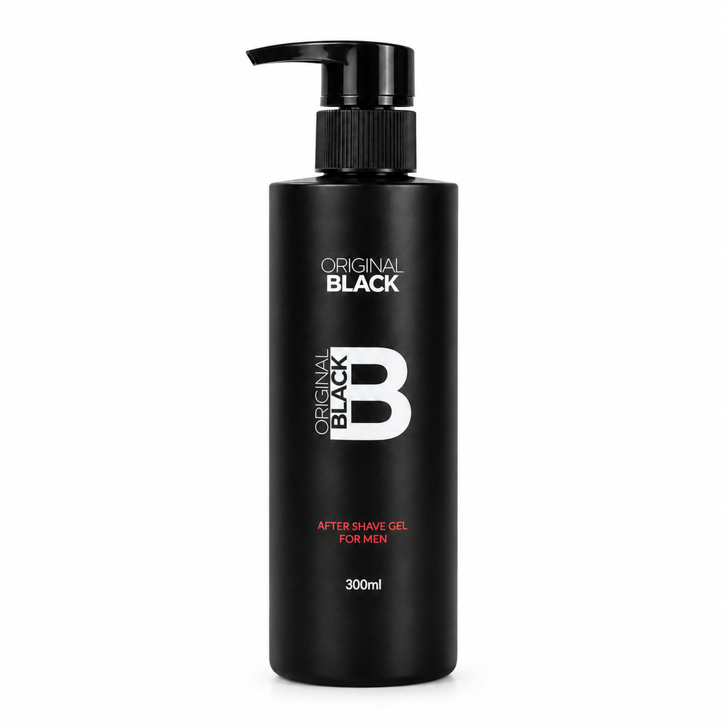 AFTER SHAVE EN GEL ORIGINAL BLACK 300ML sobre fondo blanco