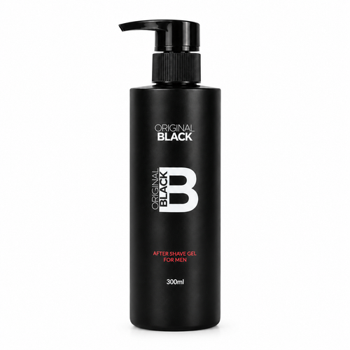 AFTER SHAVE EN GEL ORIGINAL BLACK 300ML sobre fondo blanco