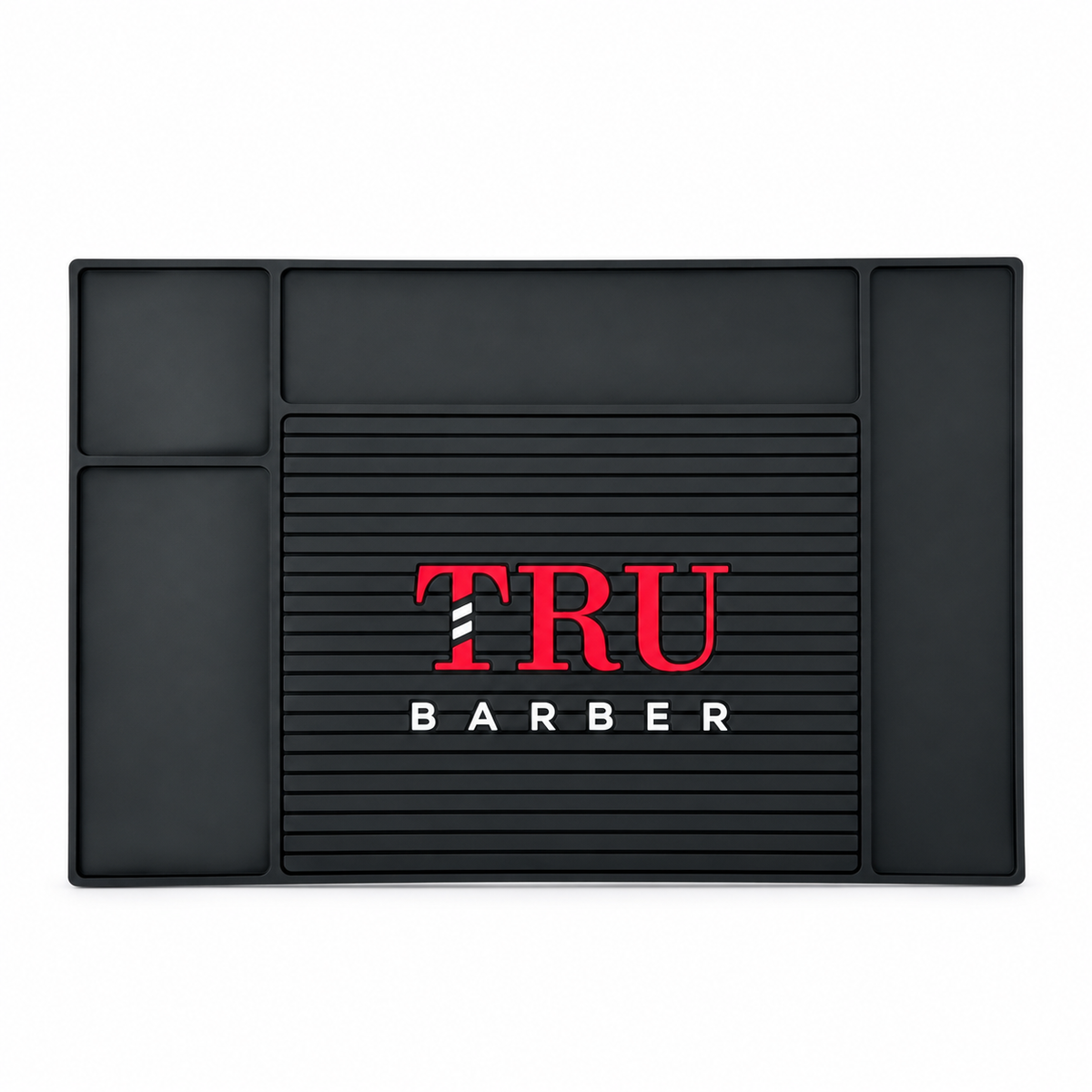 ALFOMBRA TRU BARBER sobre fondo blanco
