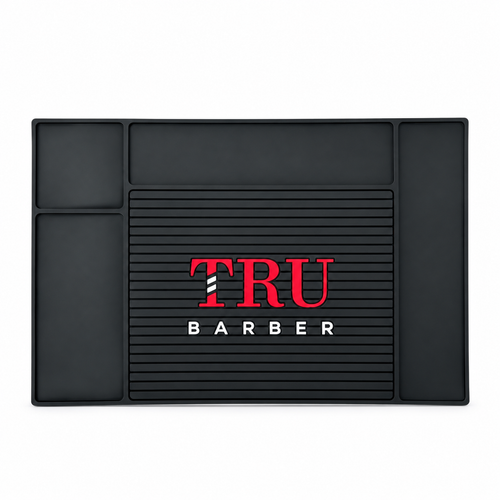 ALFOMBRA TRU BARBER sobre fondo blanco