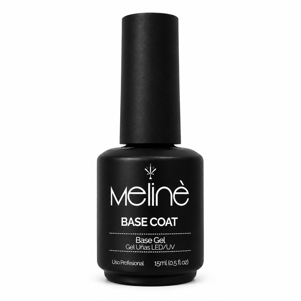 BASE COAT MELINE sobre fondo blanco