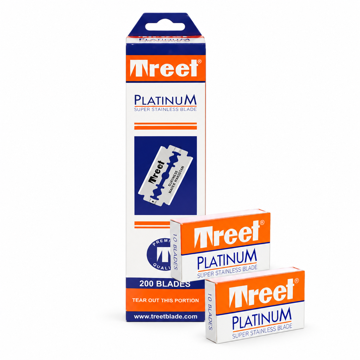 BLISTER FILOS TREET (20 CAJAS) sobre fondo blanco