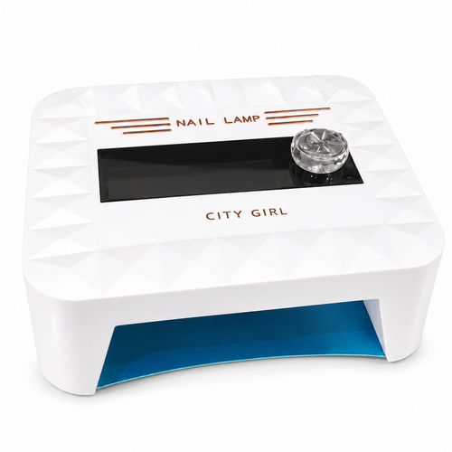 CABINA UV LED CITY GIRL NAIL LAMP sobre fondo blanco