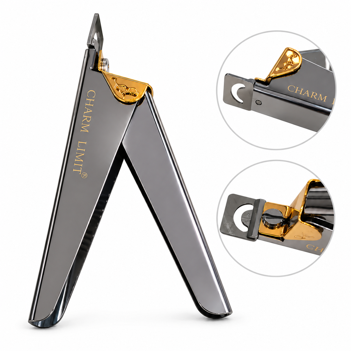 CORTA TIPS PROFESIONAL CHARM LIMIT sobre fondo blanco