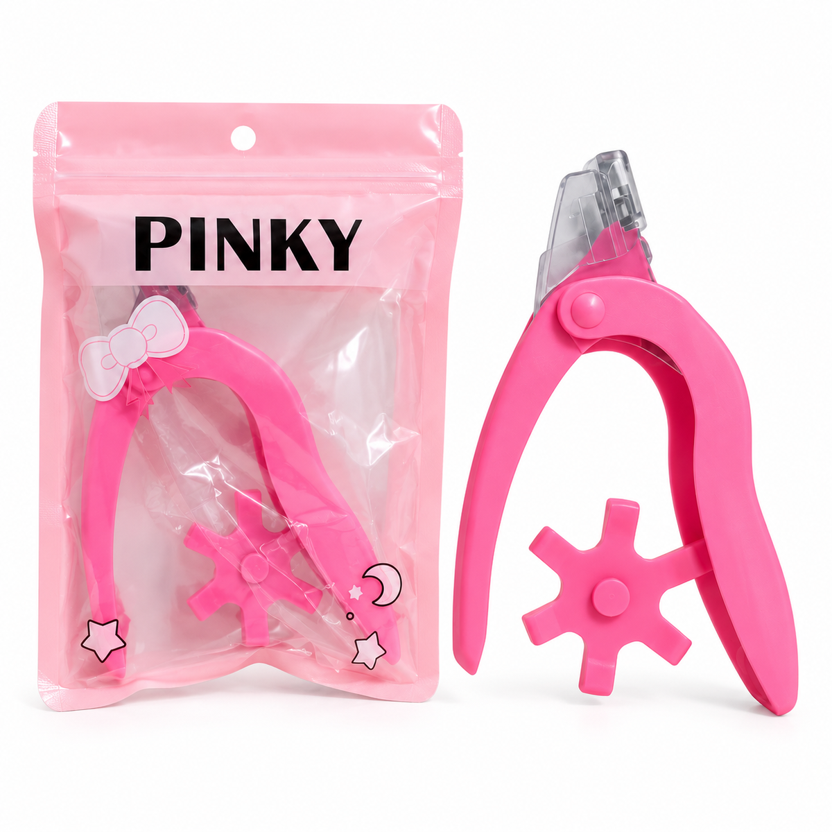 CORTA TIPS ROSA PINKY sobre fondo blanco