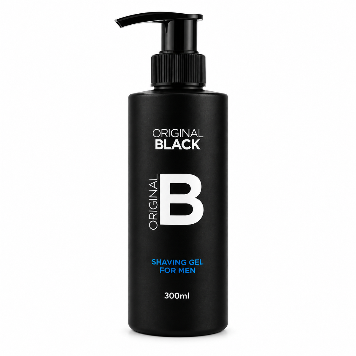 GEL DE CORTE ORIGINAL BLACK 300ML sobre fondo blanco
