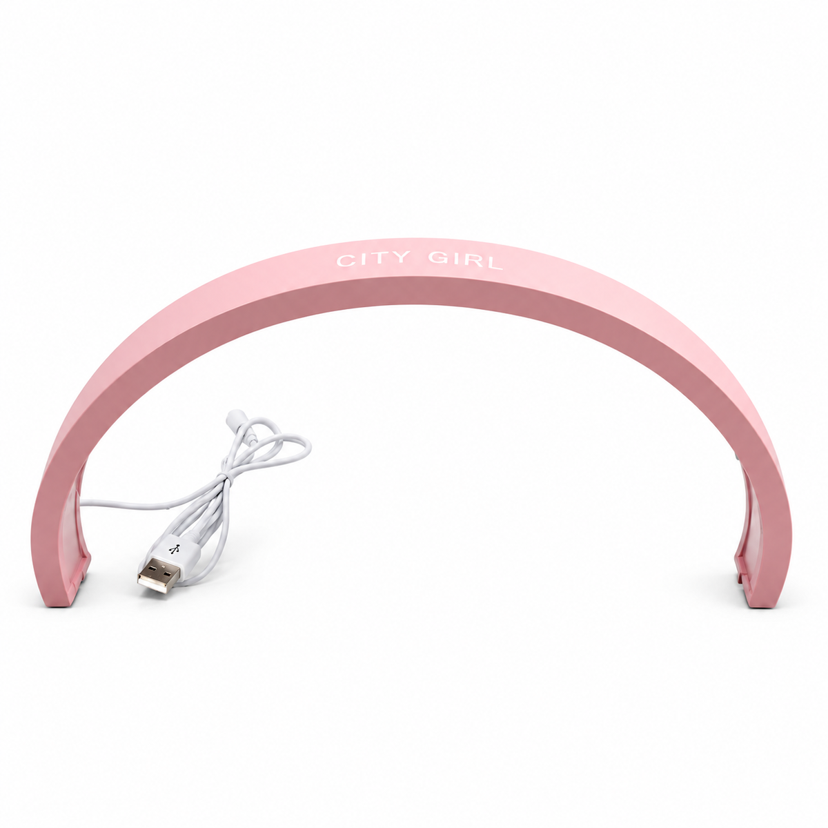 LÁMPARA UV/LED ARCO CITY GIRL ROSA sobre fondo blanco
