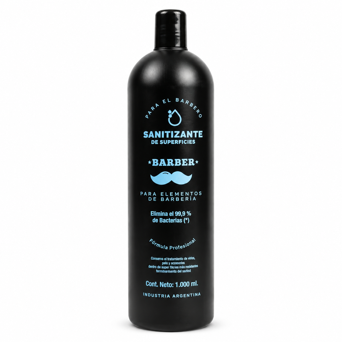 LOCION BACTERICIDA BARBER 1L sobre fondo blanco