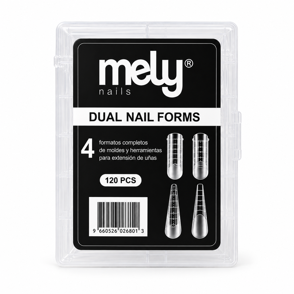 MELY TIPS DUAL 4 FORMATOS 120 PCS sobre fondo blanco