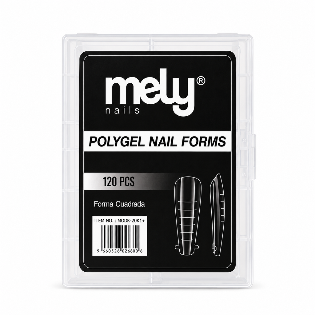 MELY TIPS DUAL CUADRADA 120 PCS sobre fondo blanco