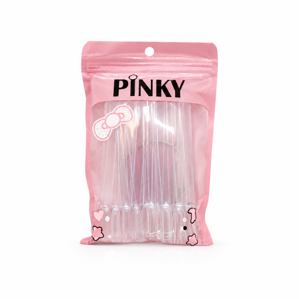 Muestrario Pinky completo sobre fondo blanco