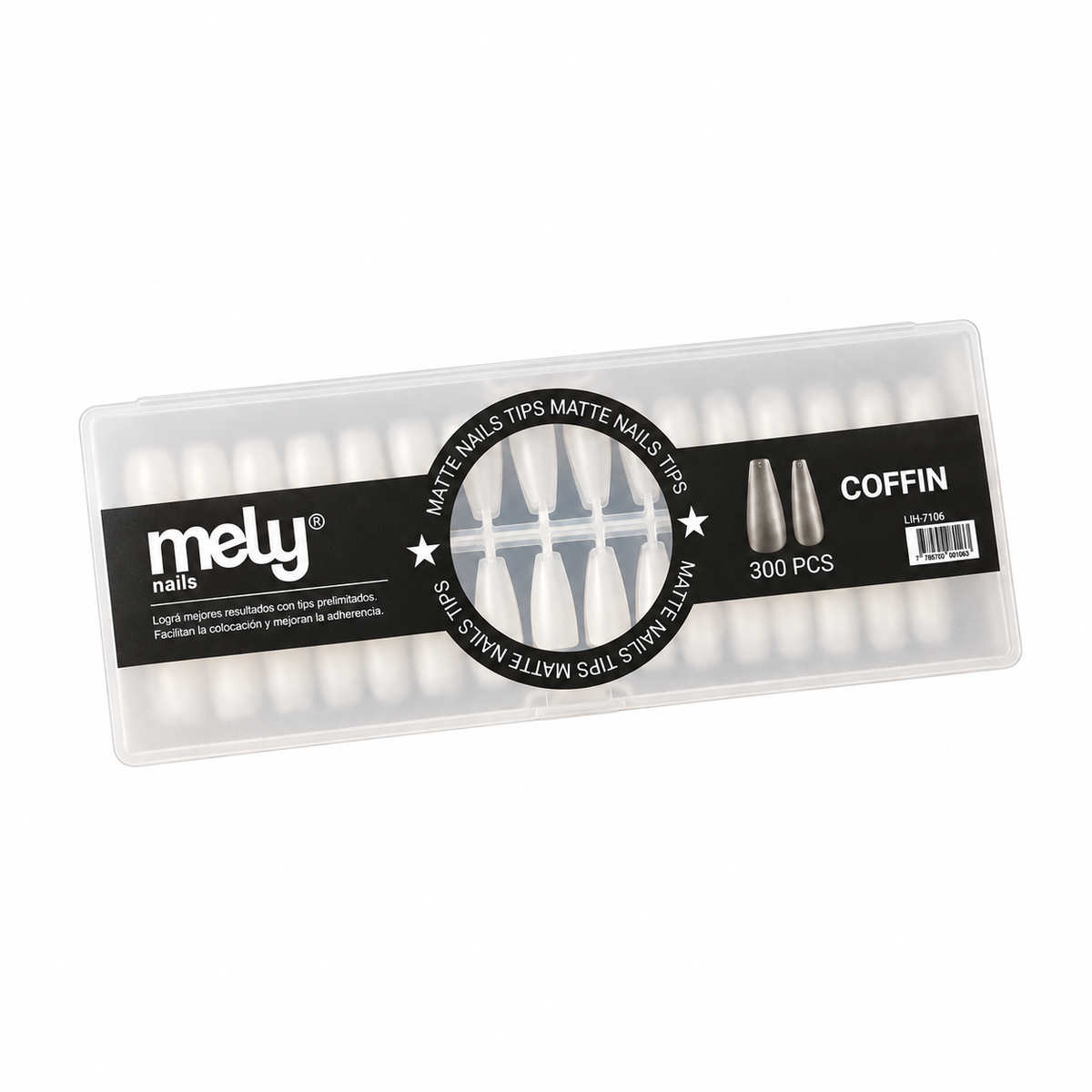 TIPS MELY COFFIN MATTE 300 PCS