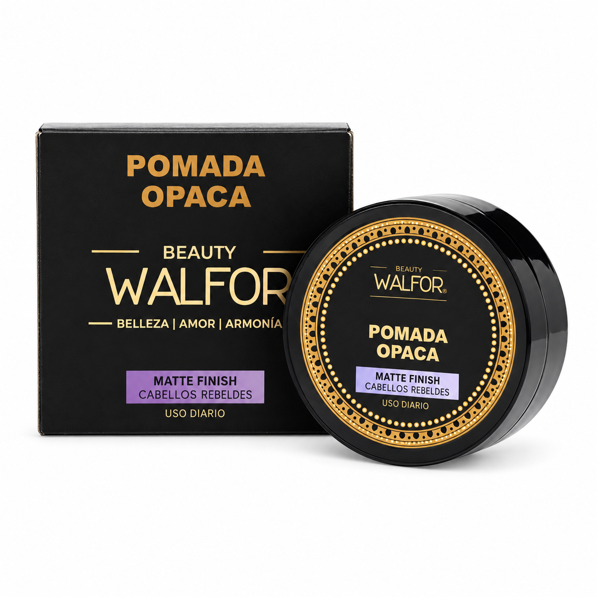 Pomada Walfor sobre fondo blanco