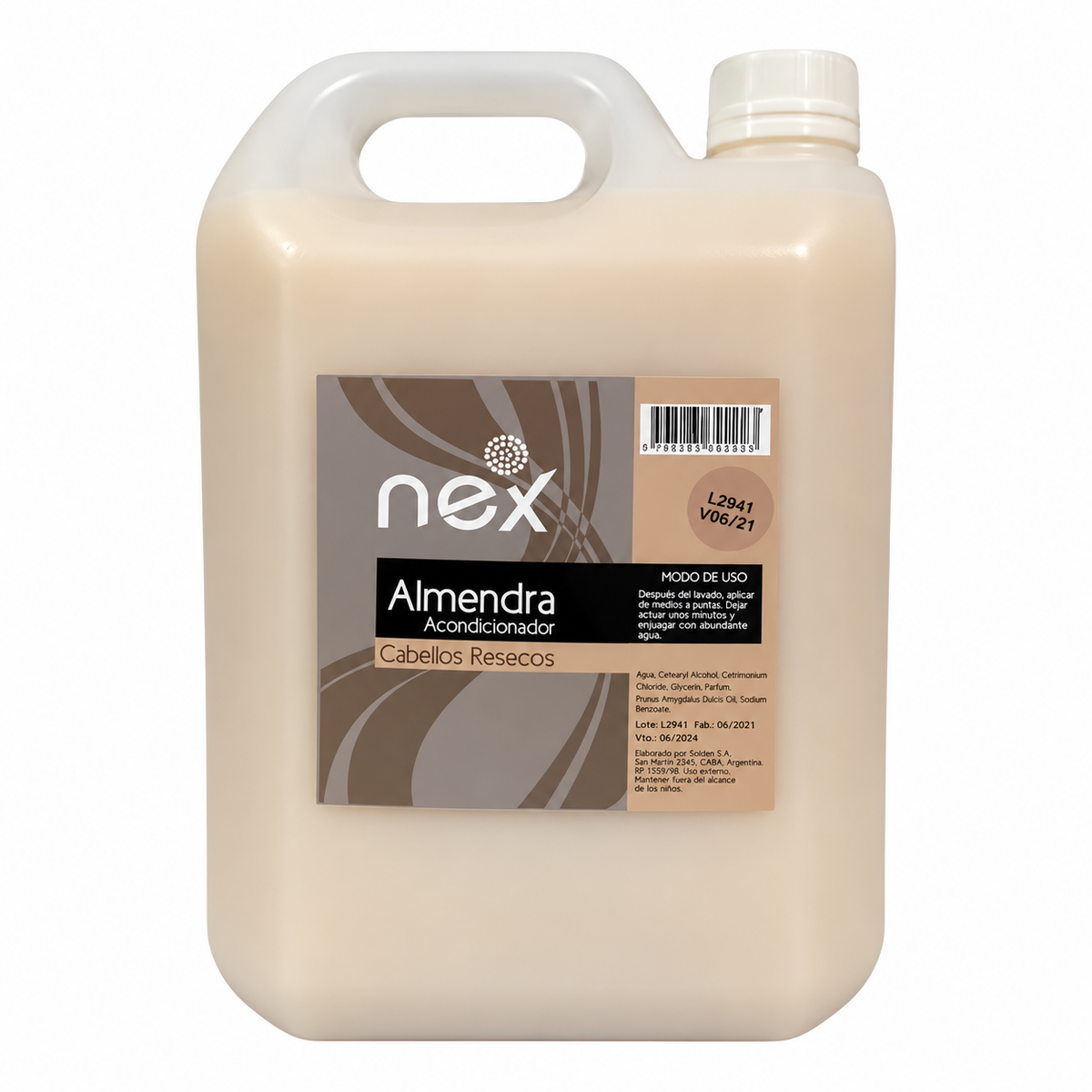 BIDON NEX ACONDICIONADOR ALMENDRA 2000ml