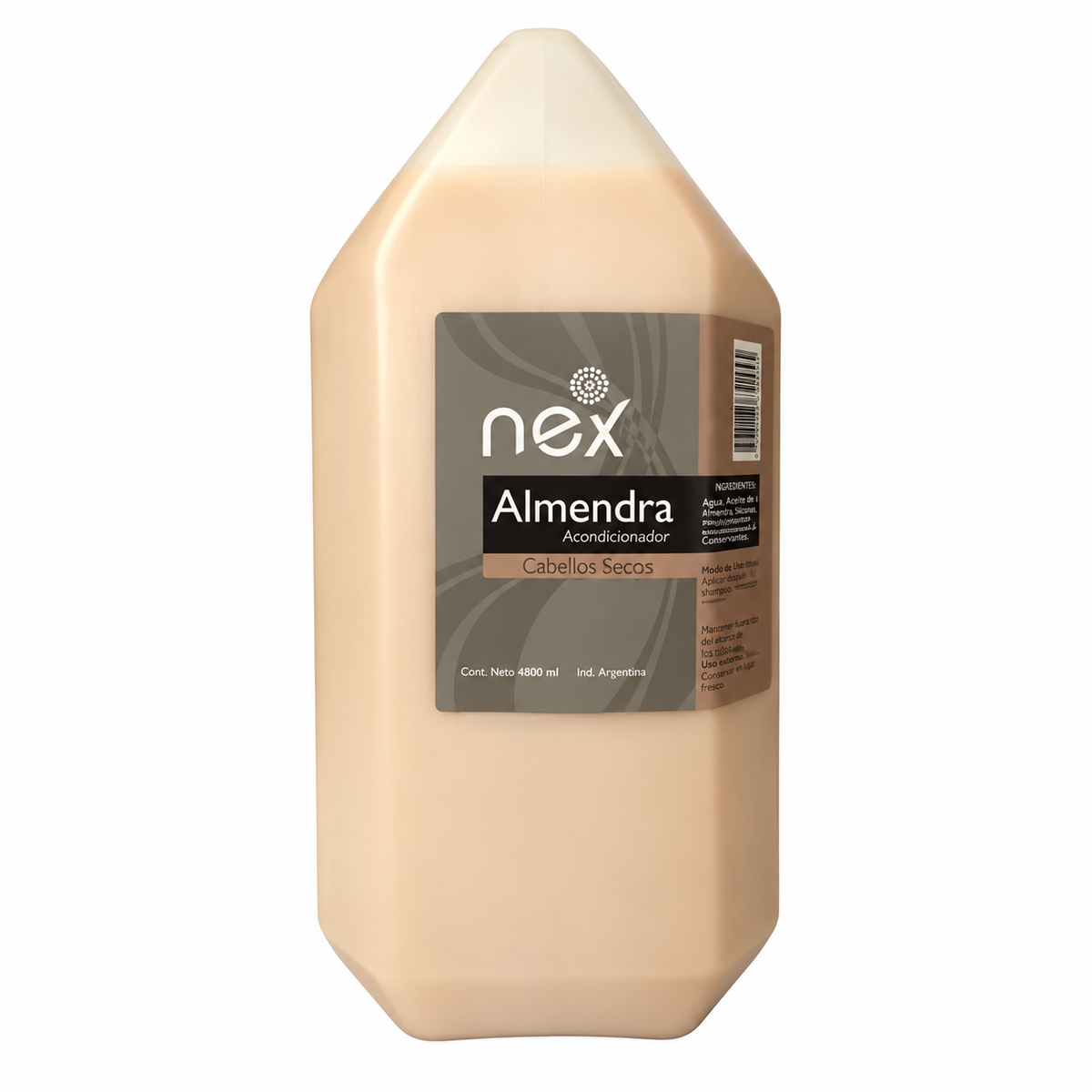 BIDON NEX ACONDICIONADOR ALMENDRA 4800ml