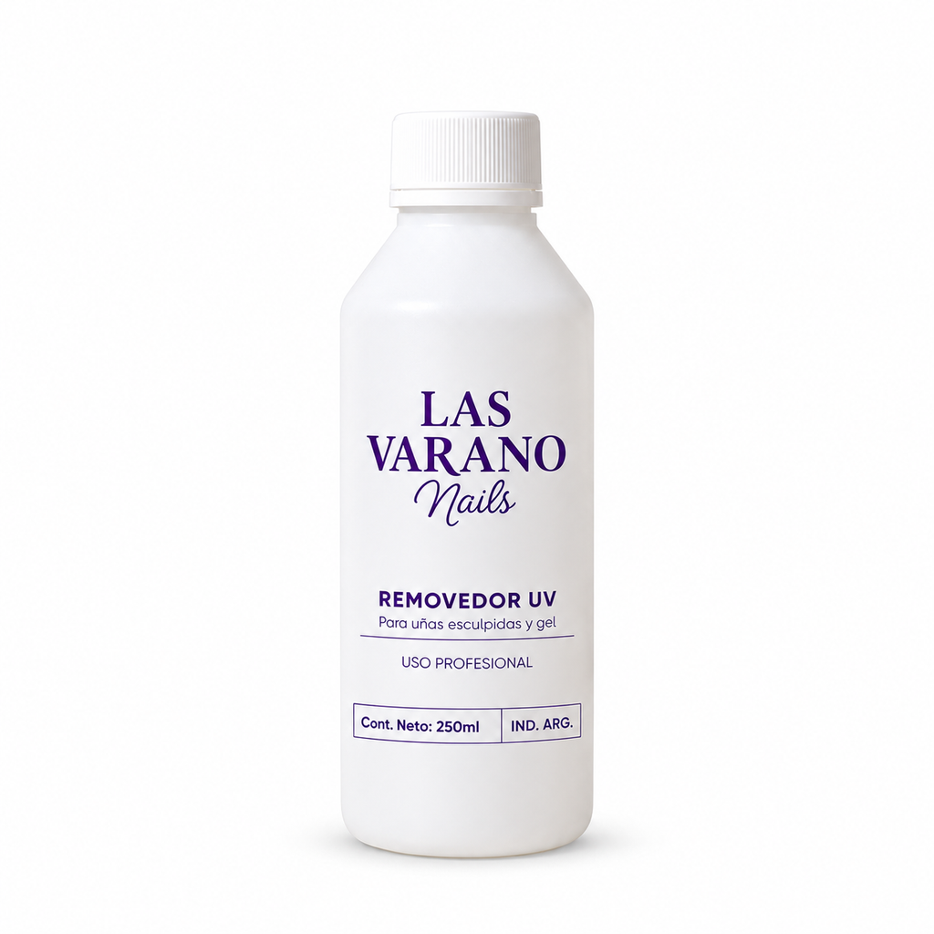 REMOVEDOR LAS VARANO 250ml sobre fondo blanco