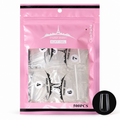 SOFT GEL TIPS CUADRADAS EN BOLSA 500 UNIDADES PARIS NIGHT sobre fondo blanco