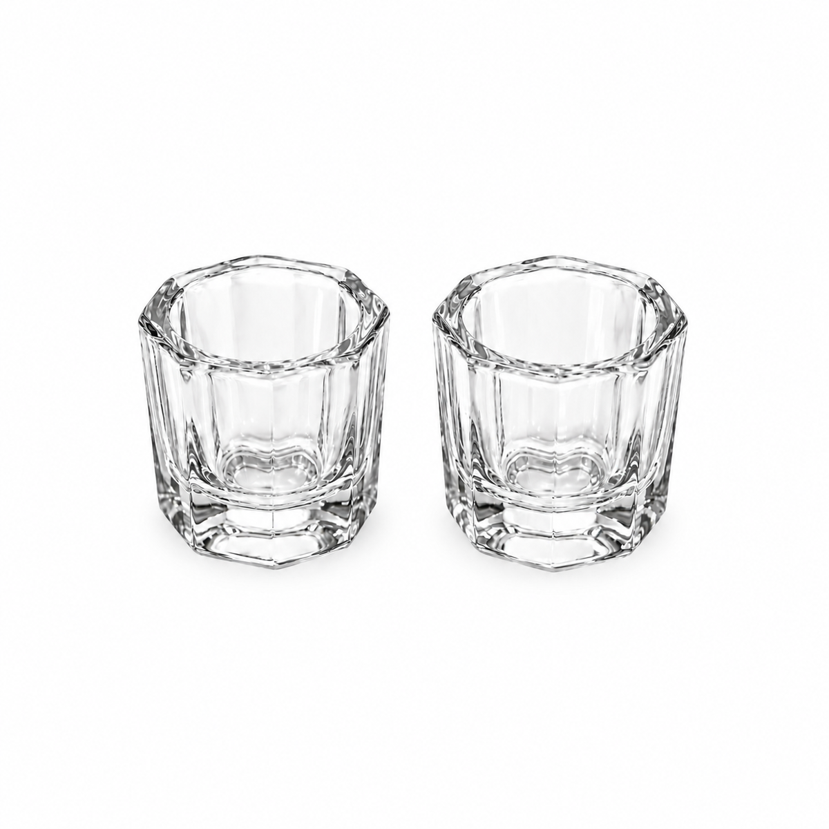 VASO DAPPEN DE VIDRIO completo sobre fondo blanco